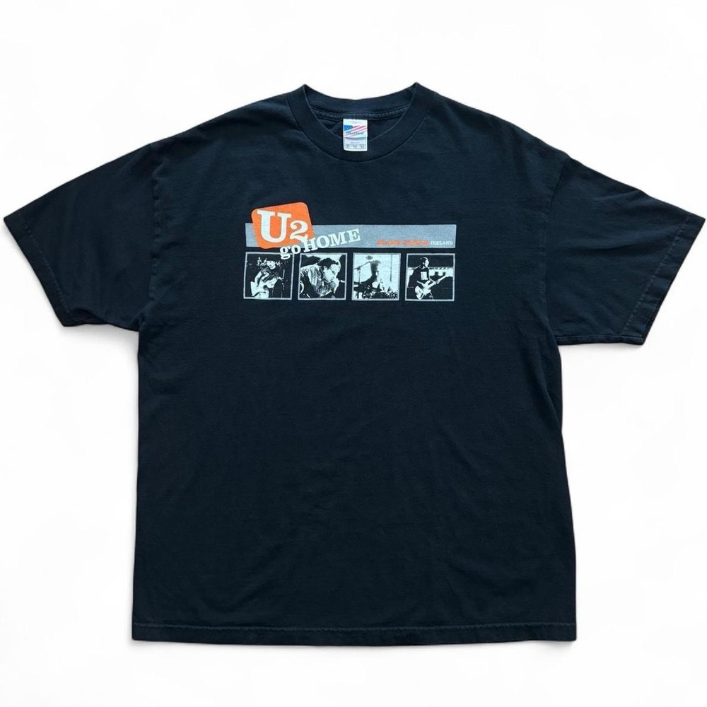 Vintage U2 Go Home Live From Slane Castle Ireland 2002 Y2K Shirt Concert T-shirt
